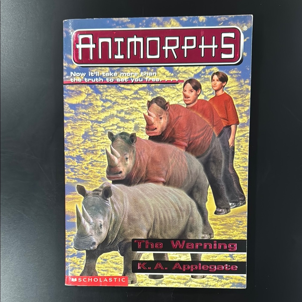 Animorphs #16: The Warning by K. A. Applegate - Scholastic Paperback Novel